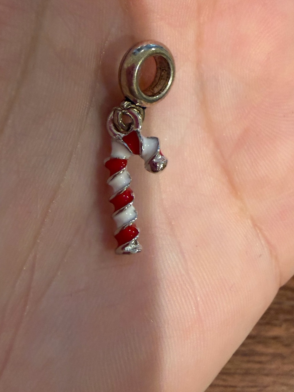 Kohl's Red and White Candy Cane Charm Pendant